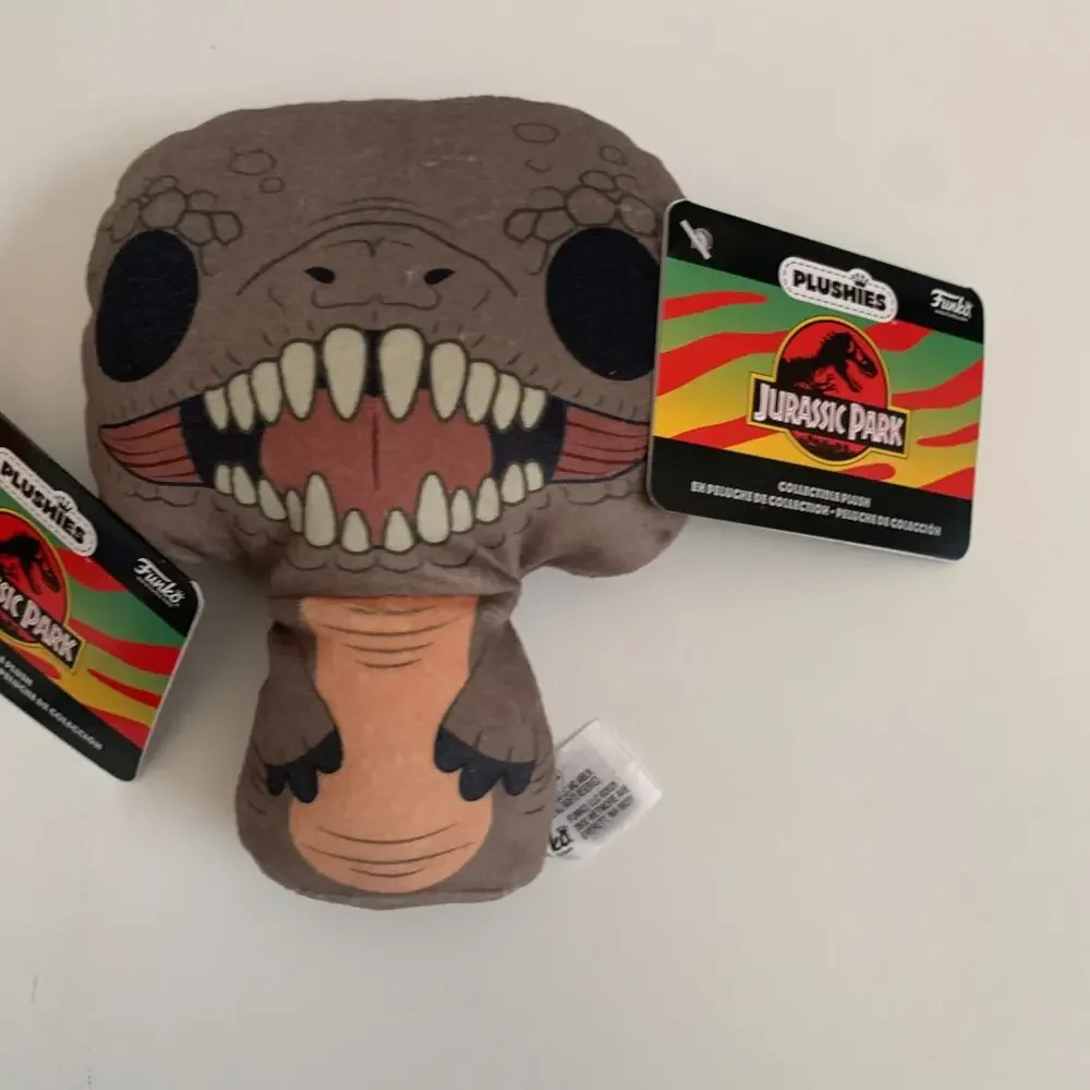 Funko POP! Plushies: 6'' Jurassic Stygimoloh T-Rex Lot Of 2 Beanbag Mini Plush